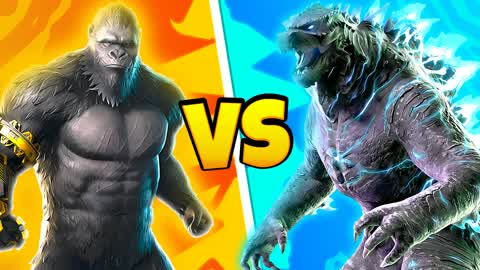TEAM KONG VS TEAM GODZILLA 🔴🔵