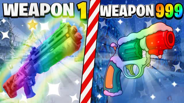 WINTER CHAPTER 7 ❄️ GUN GAME🔫ONE SHOT🎯