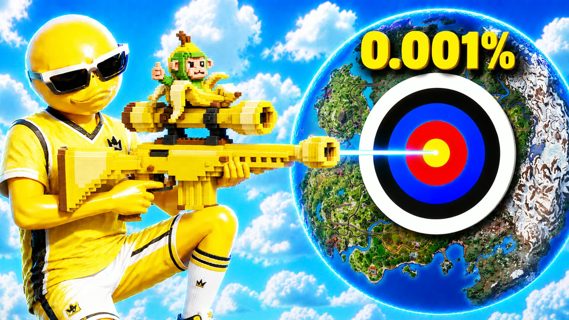 🍌 OMG BANANA TRICKSHOT PARKOUR 50+ 🎯🔥