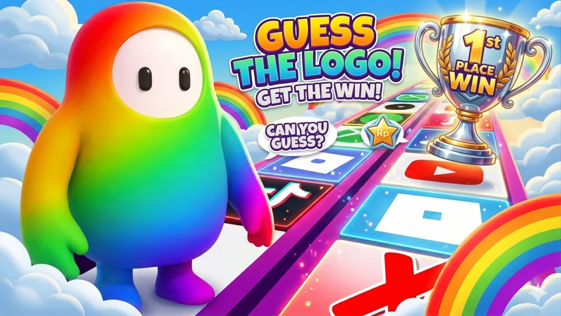 GUESS LOGO GLASS BRIDGE 🔍 MINIGAME ⭐