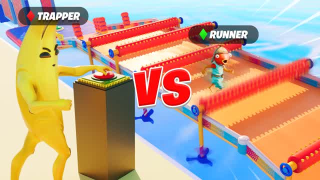 ☠️Runner vs Trapper☠️Impossible DeathRun