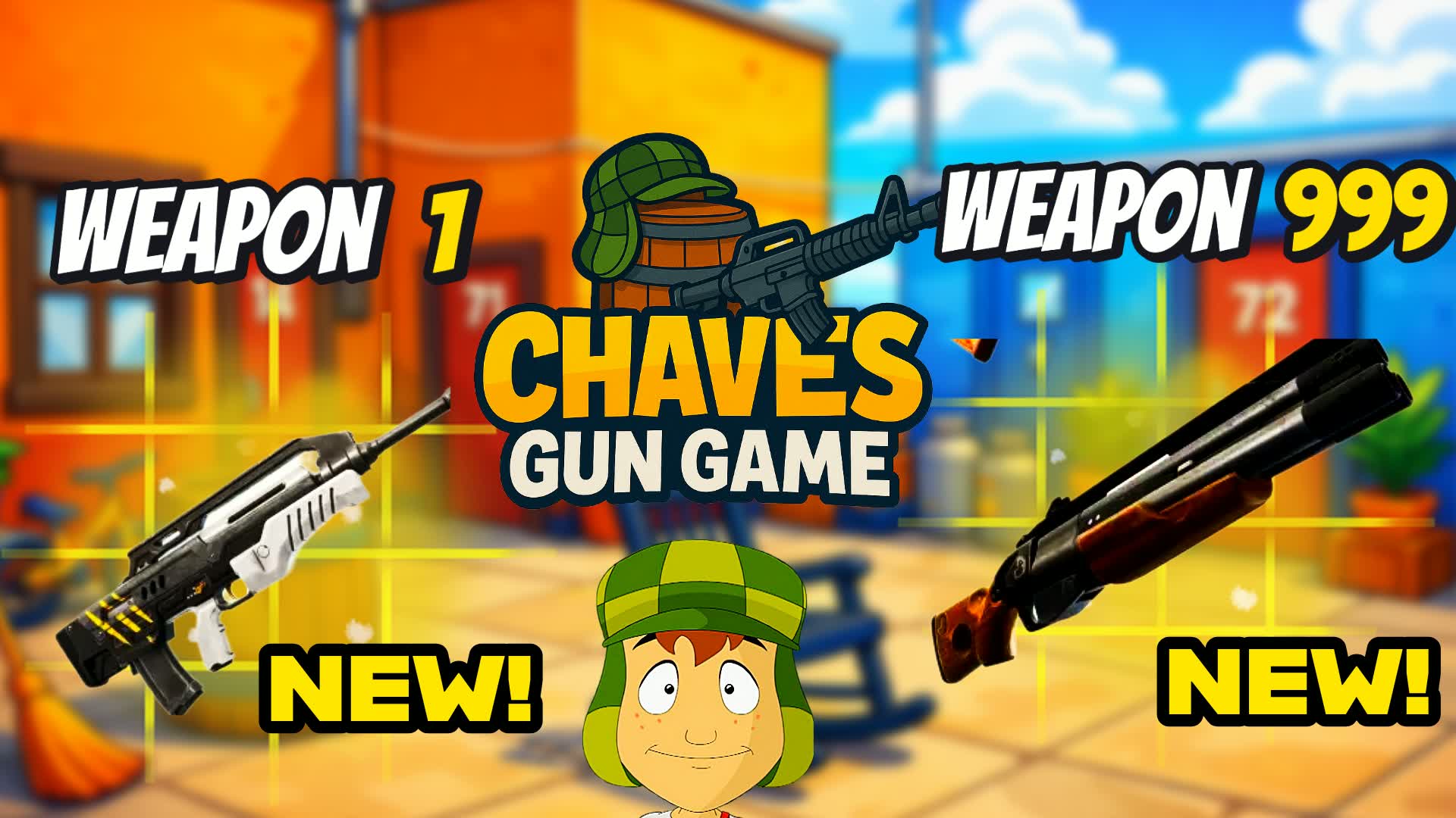 Chaves Gun Game 🔫🎯