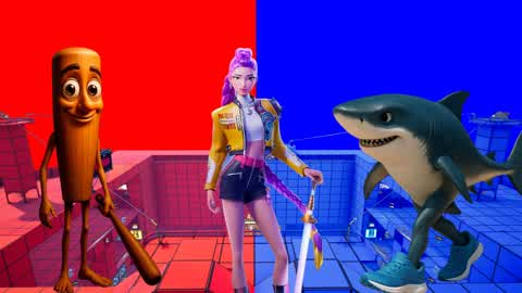 KPOP DEMON BRAINROT RED VS BLUE 🔴🔵