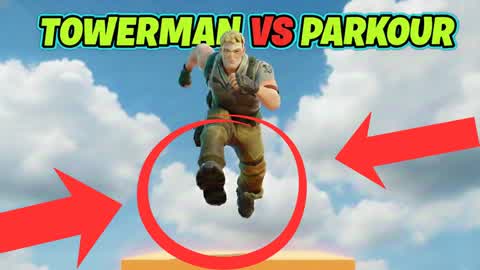 🗼 TOWERMAN VS RUNNERS 🏃‍♂️