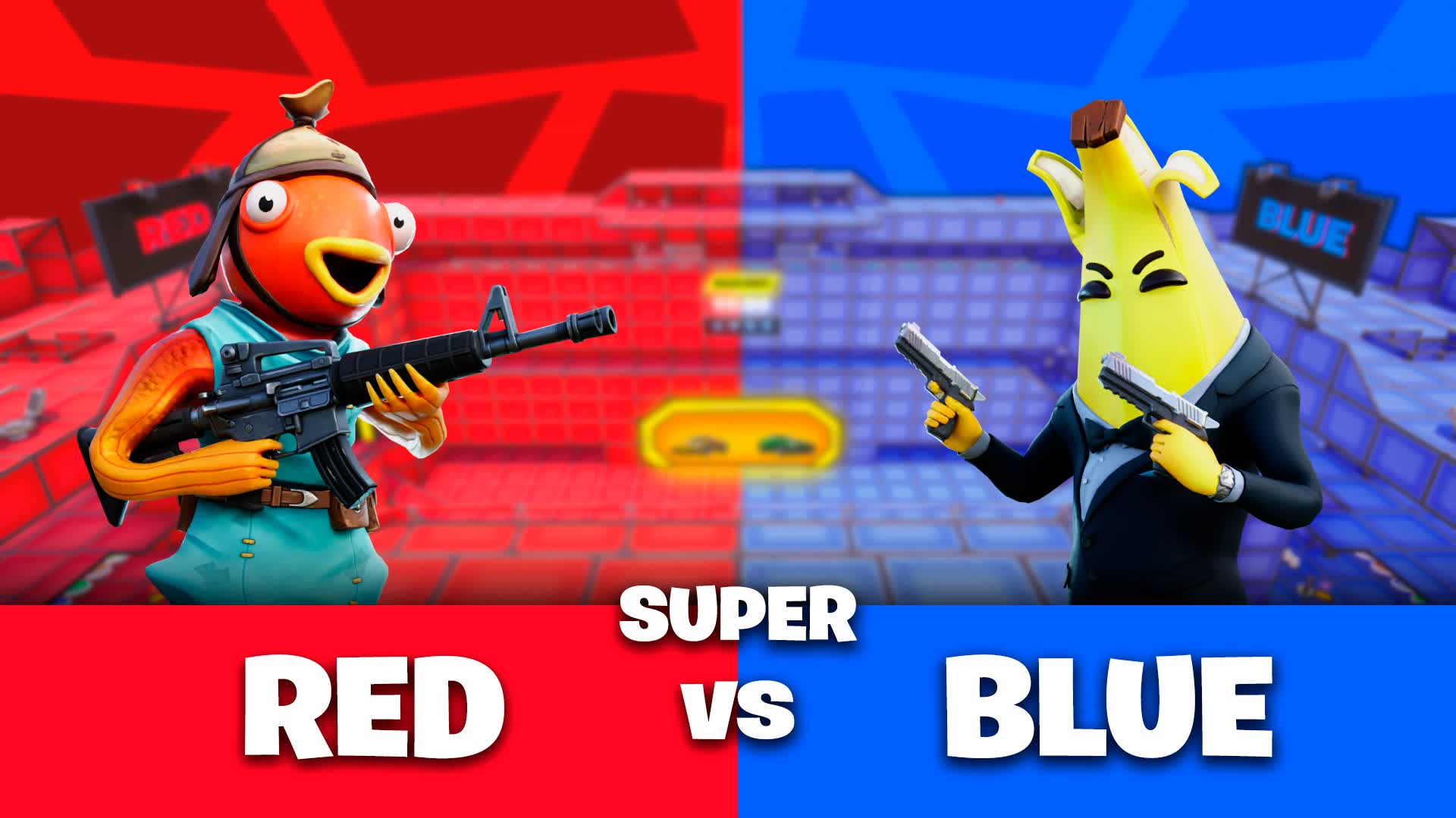 RED VS BLUE 🔴🔵