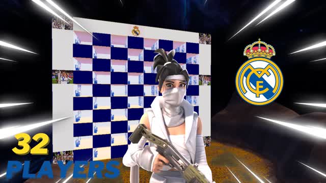 32 PLAYER ZONE WARS REAL MADRID