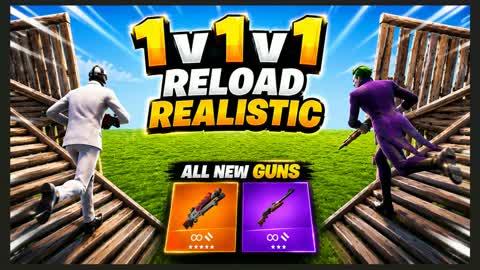 Pro 1v1v1 Realistic Reload New Weapons