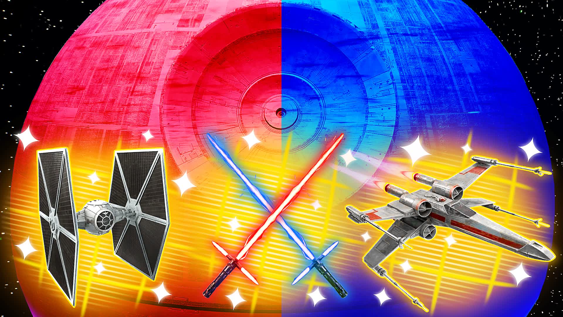 STAR WARS RED VS BLUE