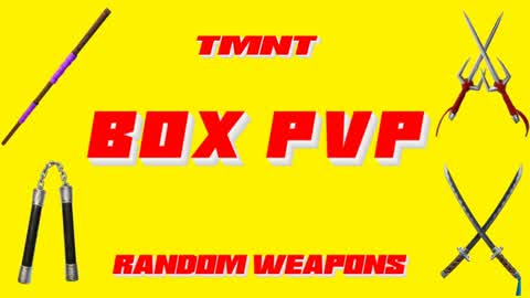 TMNT Box PVP Random Weapons Pyramid
