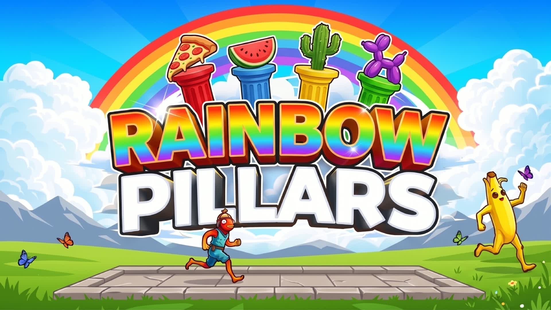 虹色の柱🌈✨