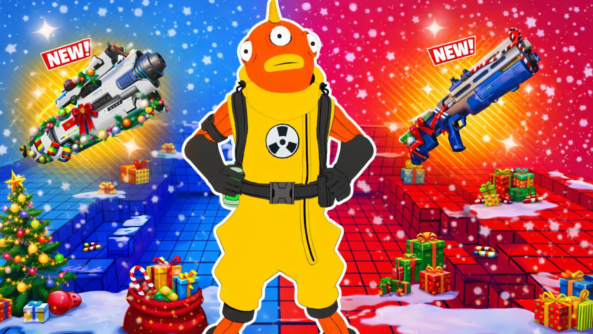 67 RED VS BLUE 🔴🔵 SANTA 🎅