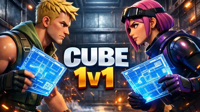 CUBE 1V1  BUILD FIGHTS