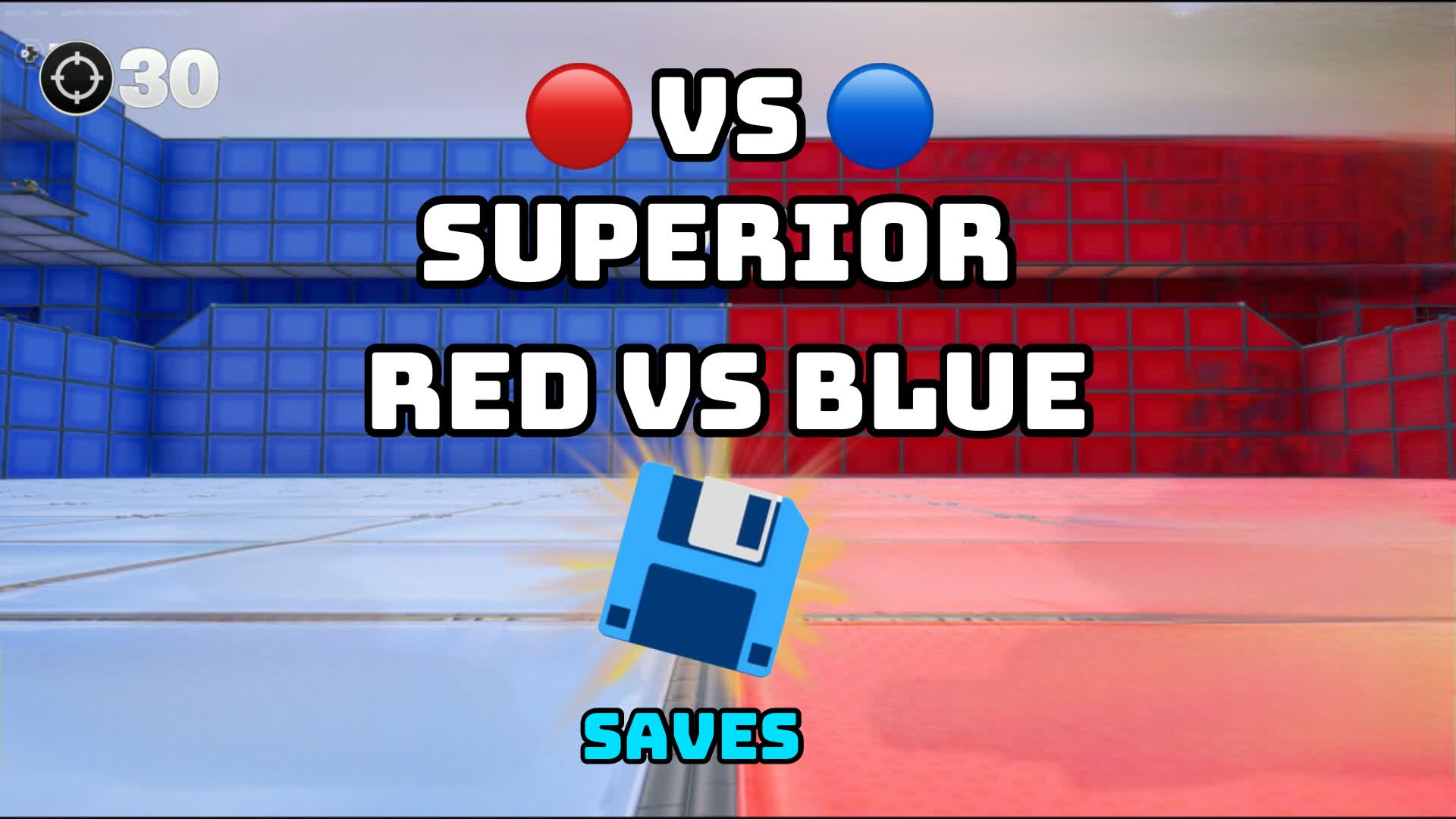 SUPERIOR RED VS BLUE 🔴🔵 470674989757 by teamrestful Fortnite