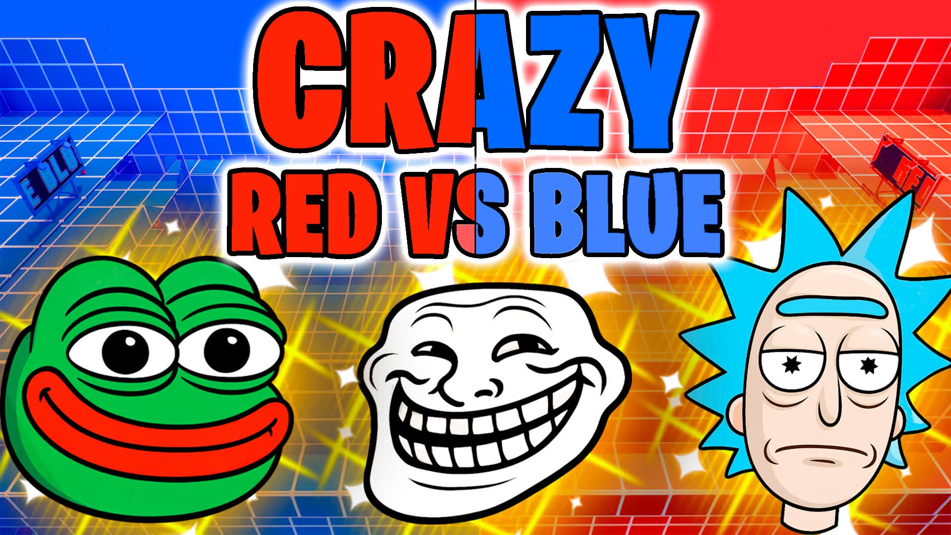 🔴 RED VS BLUE 🔵CRAZY ✨UPDATE✨