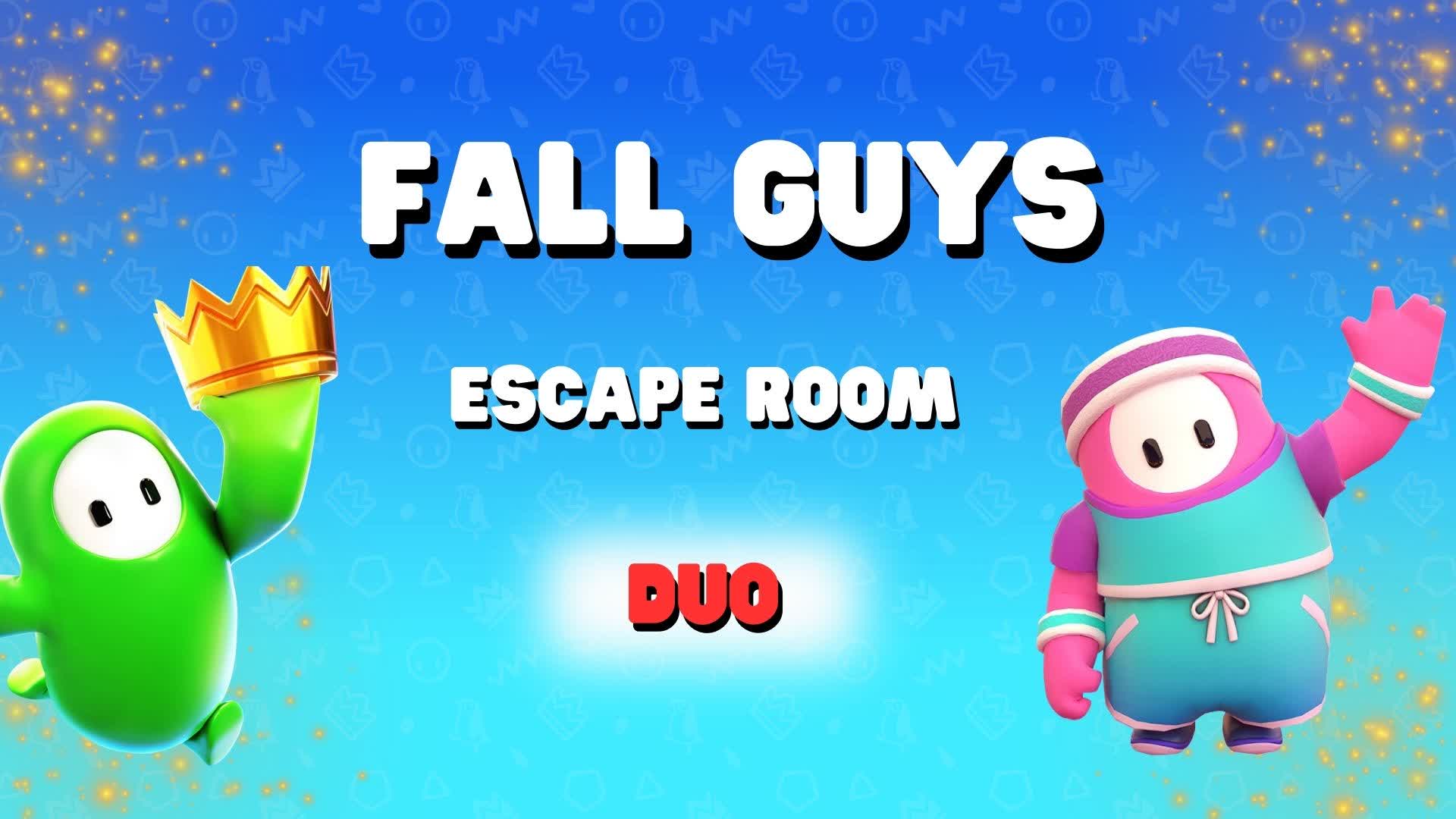 FALL GUYS DUO ESCAPE ROOM