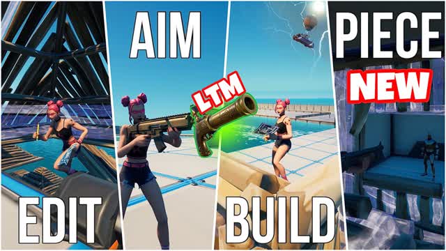 CRAZY🎯 EDIT, AIM, BUILD, PIECE PRACTICE