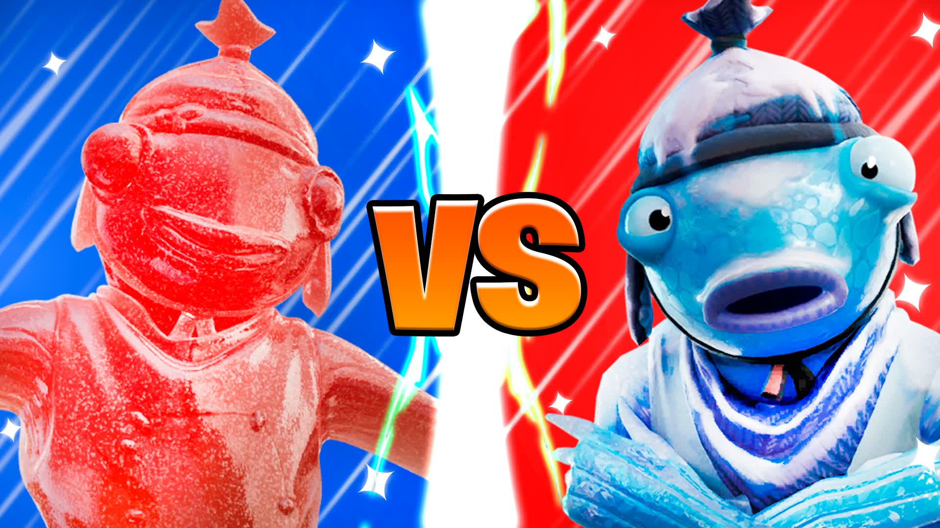 FISHSTICK RED VS BLUE🔴🔵