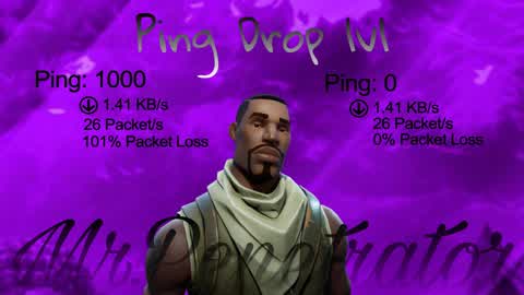 Ping drop 1v1