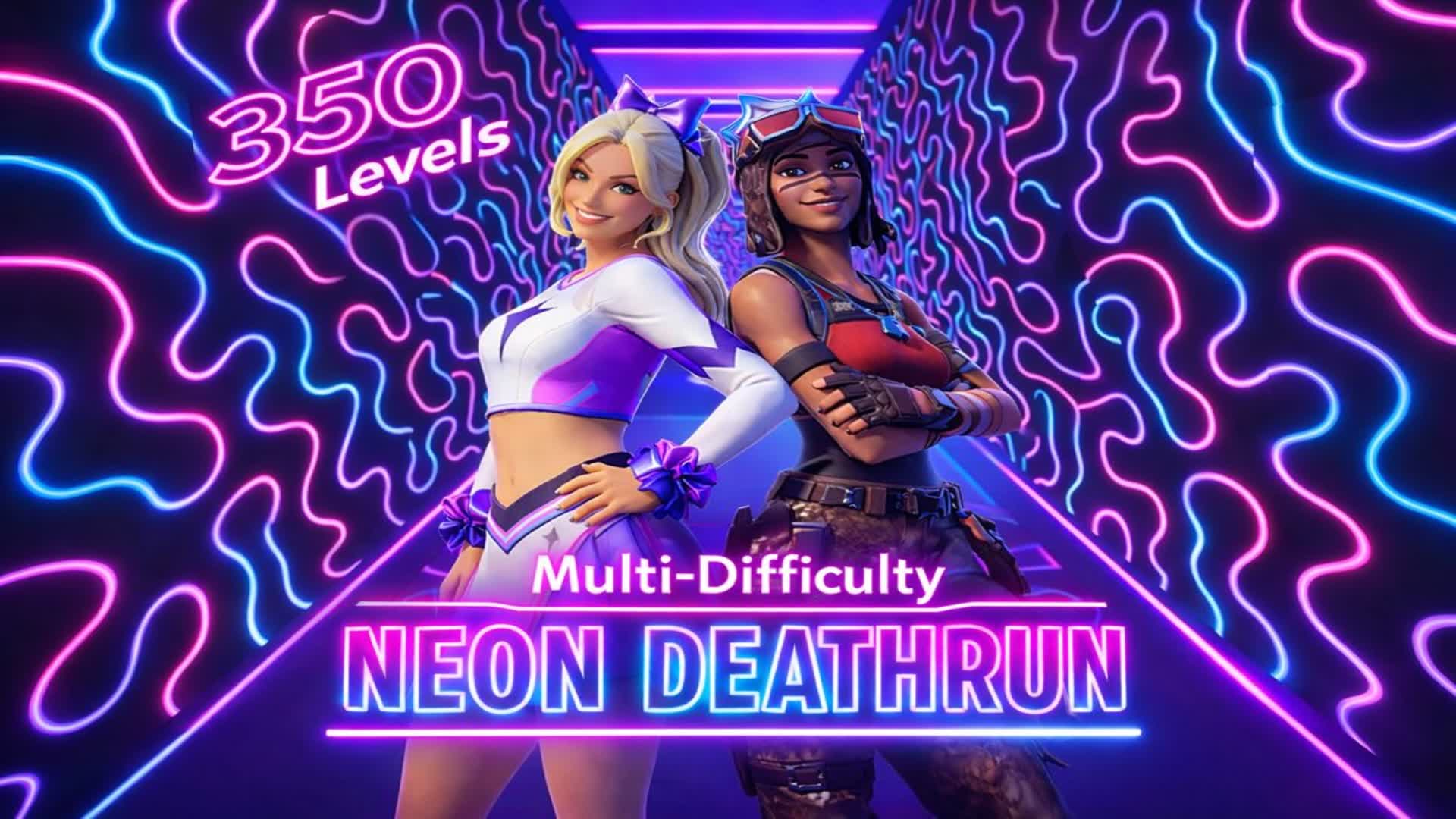 Neon Deathrun Multi-Difficulty