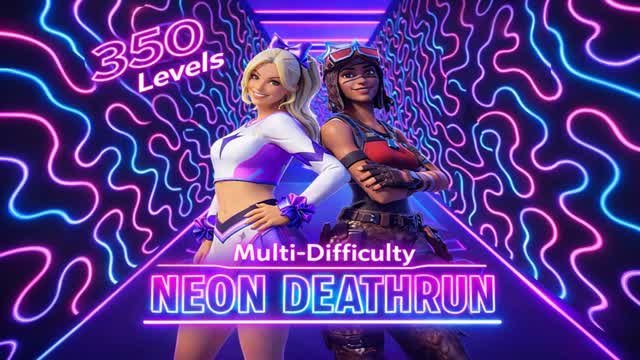Neon Deathrun Multi-Difficulty