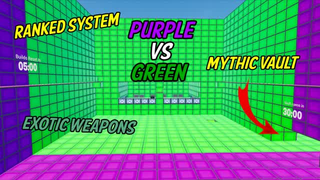 RANKED Purple vs Green