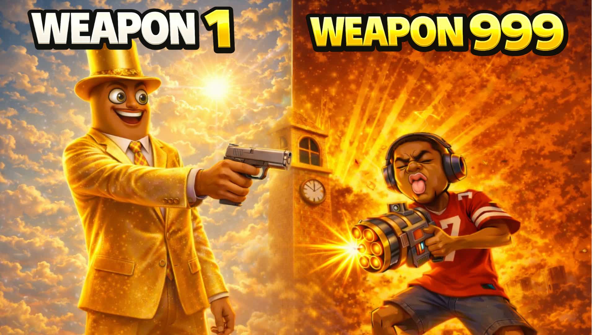 😎 SUPER GUN GAME 🔫AURA ONE SHOT