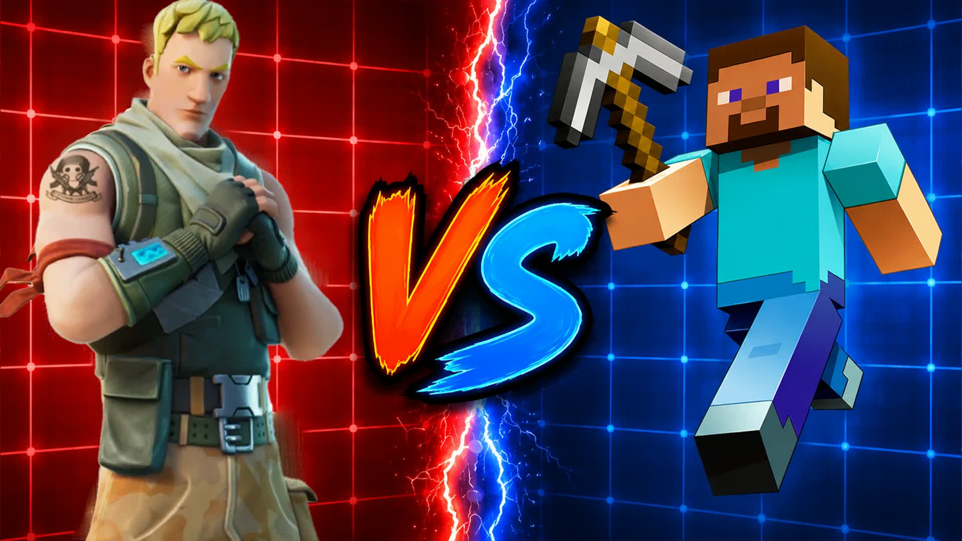 RED VS BLUE 🔵🔴 STEVE
