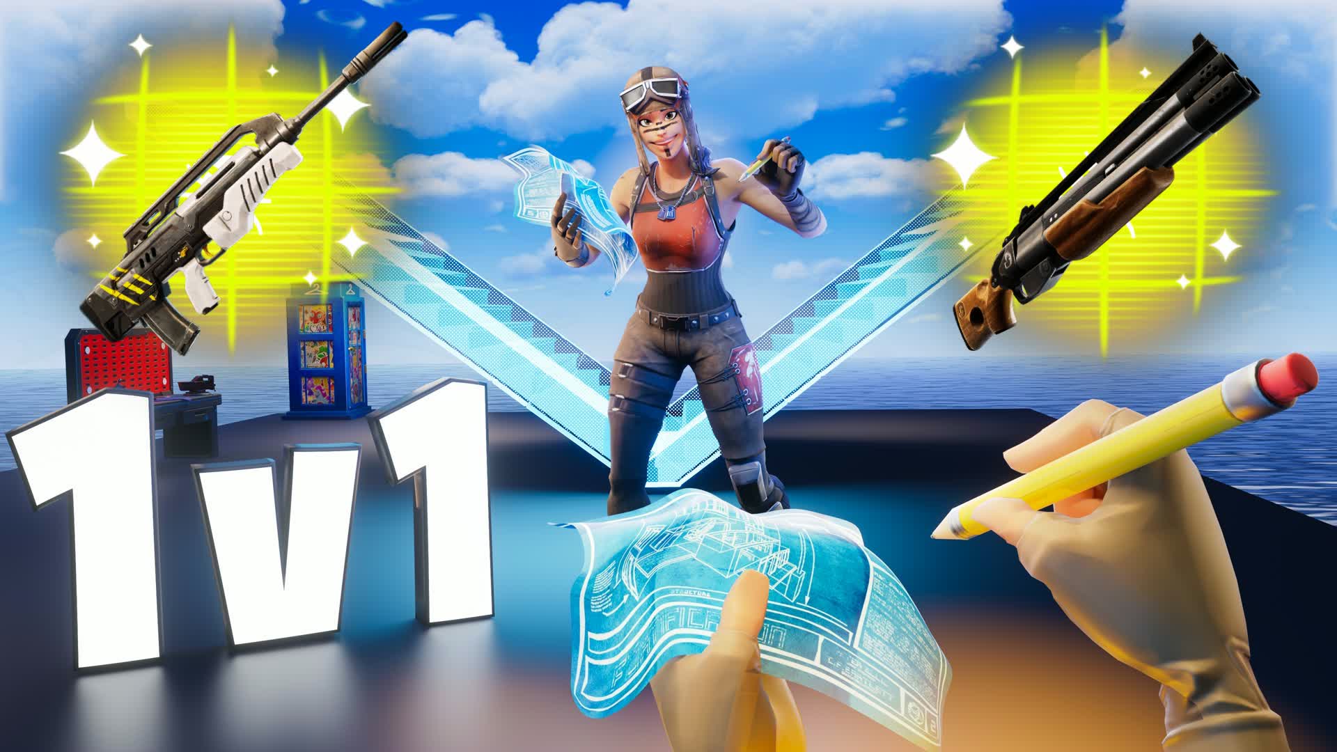 1V1 TRYHARD FIGHTS!