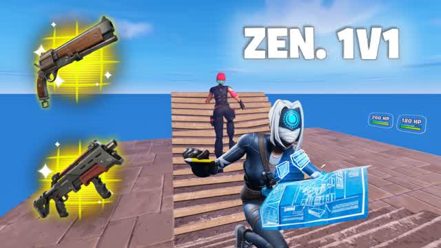 ZEN. 1V1 BUILD FIGTH (200 PUMPS)