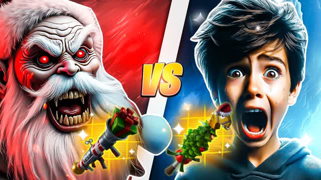 SANTA VS KIDS 🎅 WINTERFEST RVB FFA