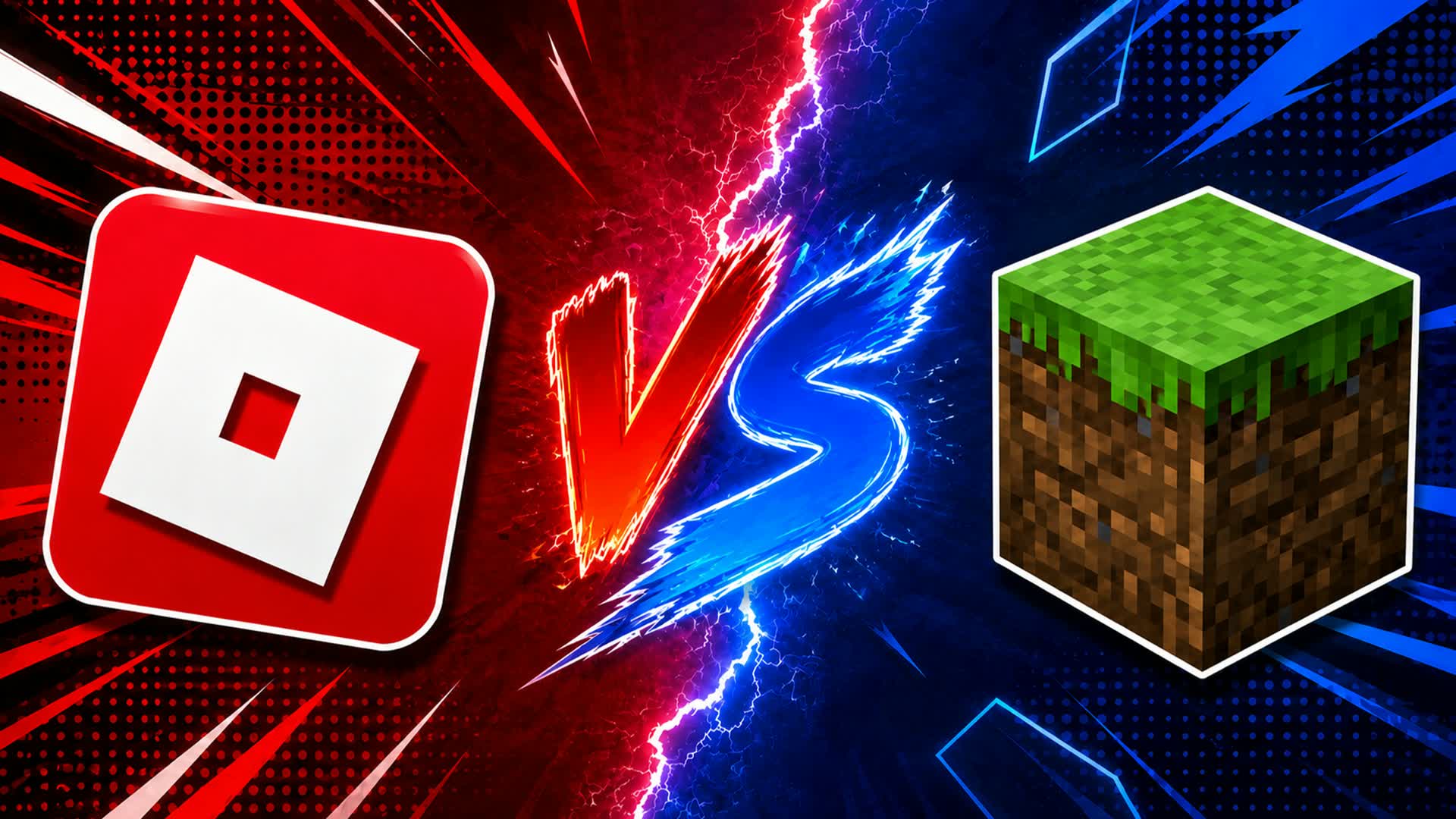 POWER RED VS BLUE 🔴🔵