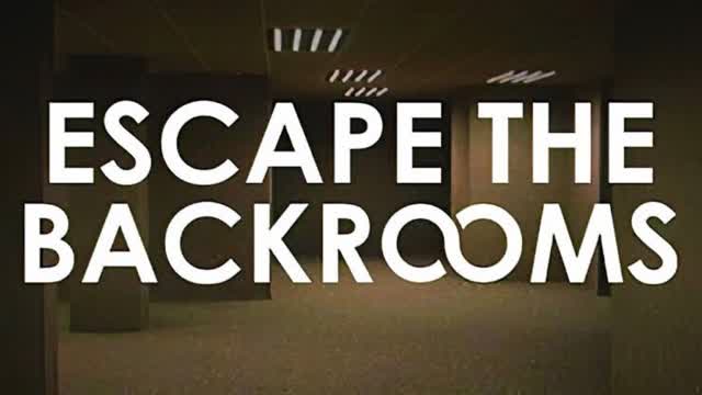 Escape The Backrooms [HORROR]