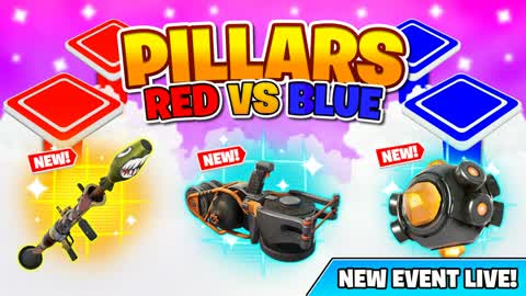 PILLARS RED VS BLUE 🔴🔵