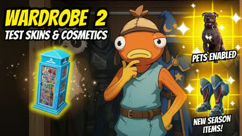 WARDROBE 2 đ TEST SKINS, OUTFIT, LOCKER