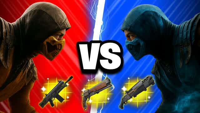 Scorpion & Sub-Zero: Red vs Blue 🔴🔵