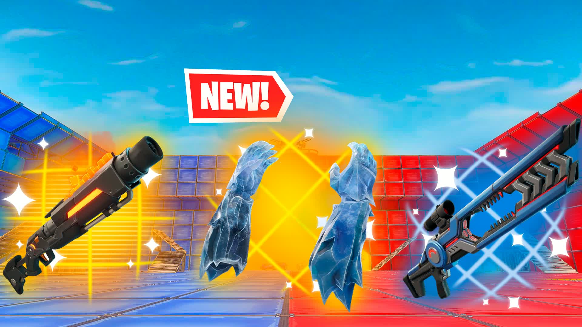 赤対青 FISHYOS RED VS BLUE 🔴🔵 [NEW GUN!]