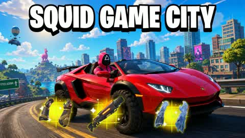 Squid Game City Drive 🚗 FFA 🧟 Zombies