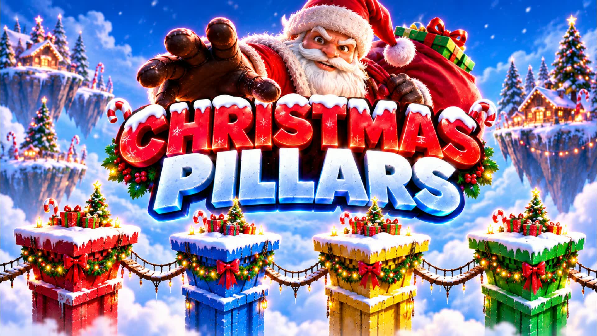 CHRISTMAS PILLARS PILARS PILLERS PILERS