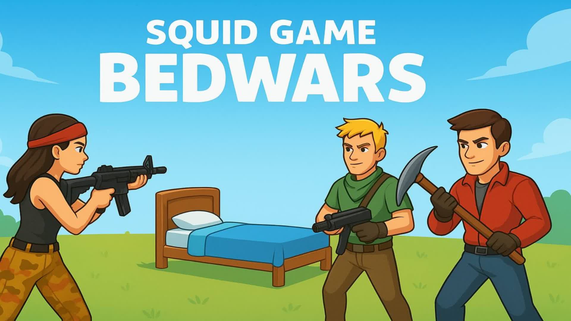 🛏✨ حرب الاسره  BED WARS