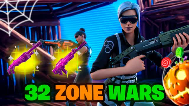 32 Tilted Zone Wars 🎃 (saragt86)