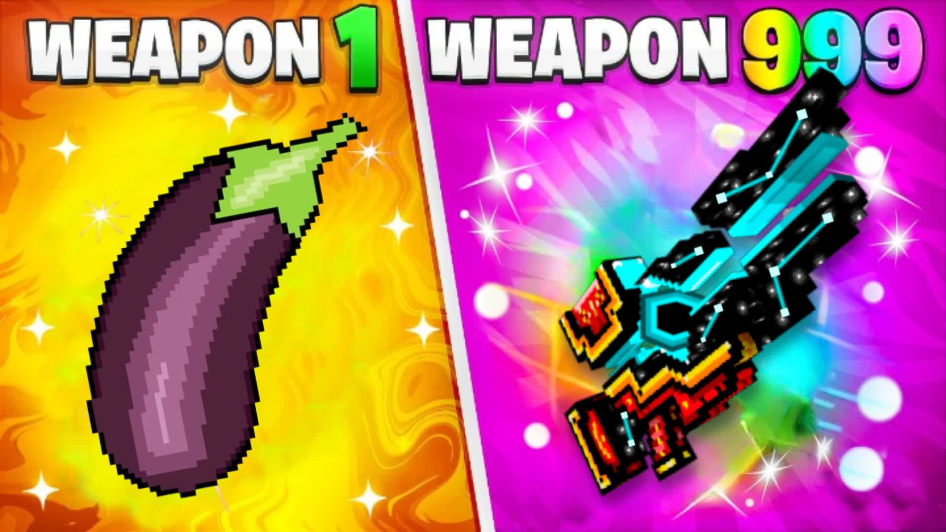 ⭐MEGA CHAOS🔫 GUN GAME🎯ONE SHOT