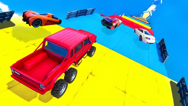 MEGA RAMP RAINBOW!!