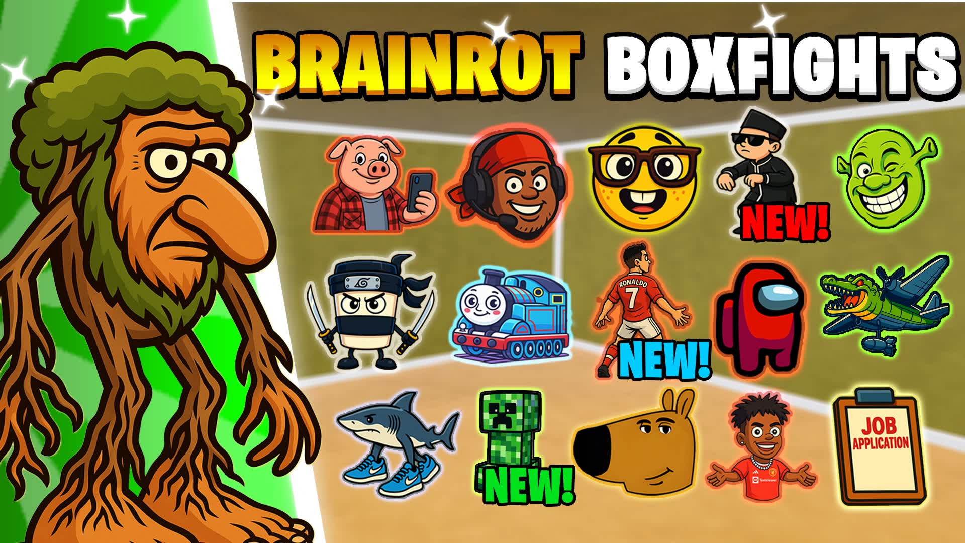 CRAZY BRAINROT BOXFIGHTS 😂