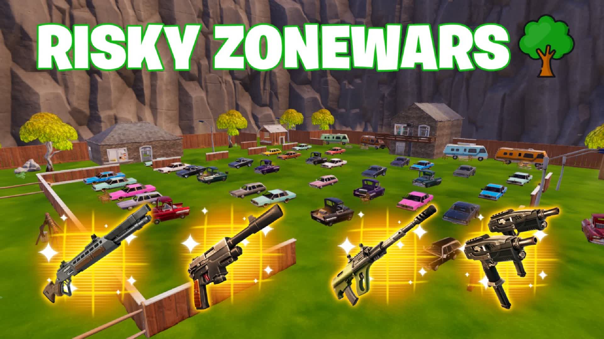Risky Reels Zonewars 🌳 - FREE FOR ALL -
