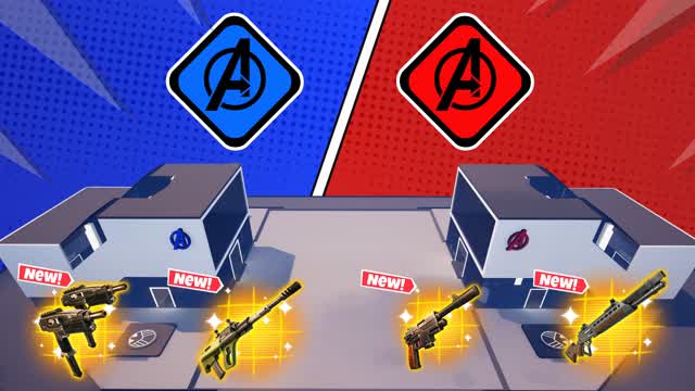 ALL POWER RED VS BLUE HERO 🔴🔵