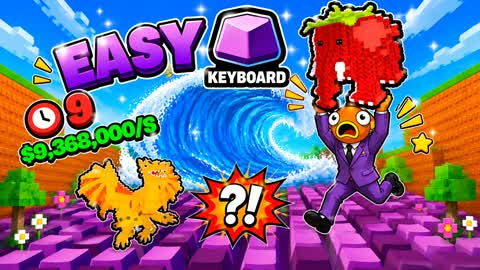 TSUNAMI FOR THE BRAINROTS EASY KEYBOARD