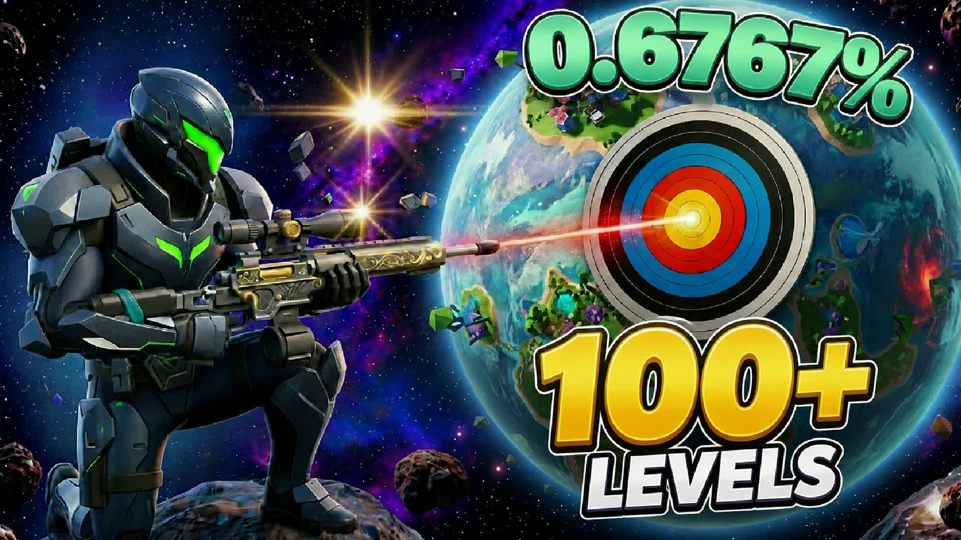 🎯ベストトリックショットパルクール🎯(100以上のレベル)