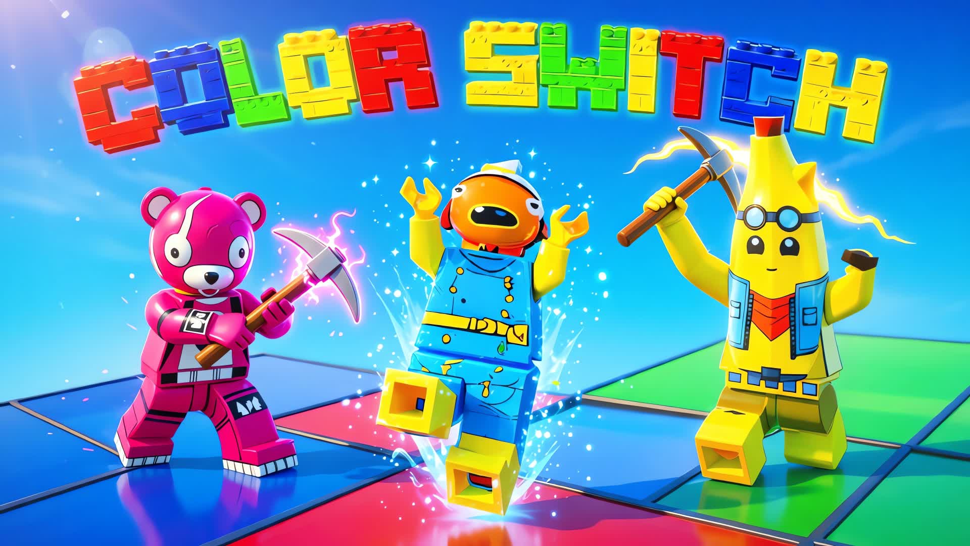 カラー スイッチ メガブロック 😀
