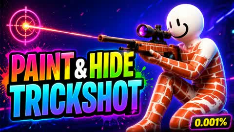 PAINT AND HIDE TRICKSHOT PARKOUR 🎯