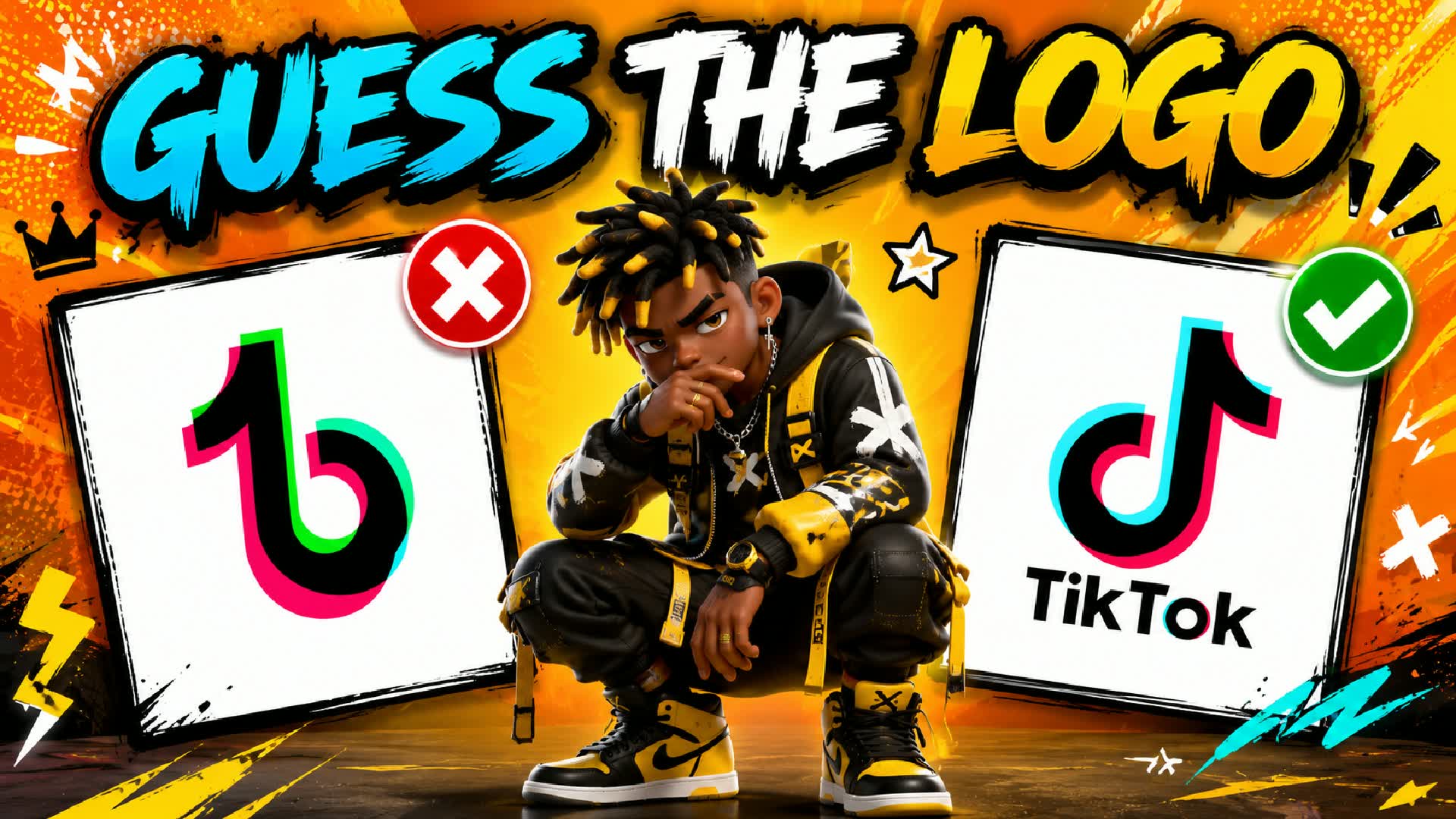 GUESS LOGO 🔎 PARKOUR OBBY